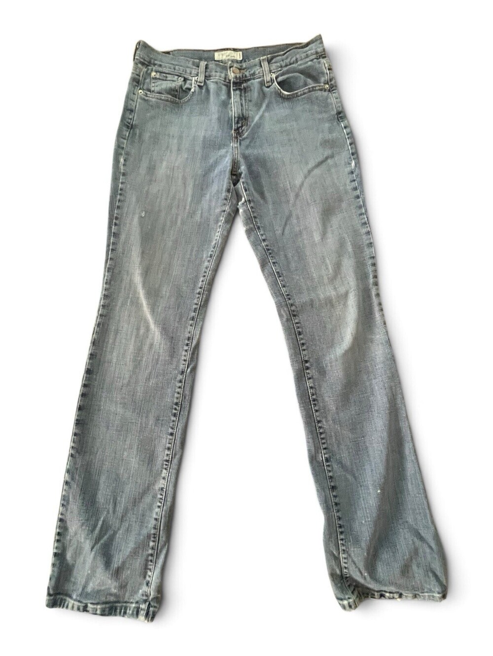 Levi's 505 Straight Leg Jeans Women's Sz 10 Long Medium WashDenim 2008 Classic